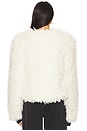 view 4 of 5 Kiki Faux Fur Jacket in Ivory