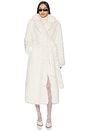 view 1 of 3 Goldie Maxi Coat in Ivory