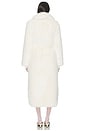 view 3 of 3 Goldie Maxi Coat in Ivory