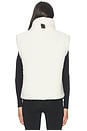 view 3 of 4 Sherpa Vest in White