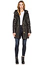 view 2 of 5 Tribeca Asiatic Raccoon Fur Jacket in Carbon