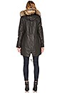view 5 of 5 Tribeca Asiatic Raccoon Fur Jacket in Carbon