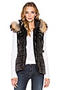 view 1 of 4 Legacy Fur Vest in Jet