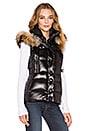 view 3 of 4 Legacy Fur Vest in Jet