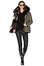 view 1 of 5 Multi Kate 4-in-1 Jacket with Fox Fur in Army & Multi