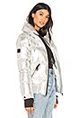 view 2 of 4 Freestyle Bomber in Silver Metallic
