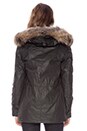 view 4 of 5 Cabin Parka with Natural Asiatic Raccoon Fur in Carbon