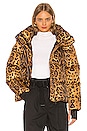 view 1 of 6 Elsa Puffer Jacket in Leopard