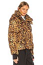 view 3 of 6 Elsa Puffer Jacket in Leopard
