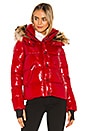 view 2 of 6 Fur Anabelle Puffer Jacket in Salsa & Natural