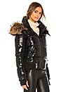 view 4 of 6 Dylan Detachable Fur Hood Puffer Jacket in Jet