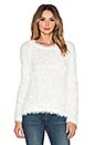 view 1 of 3 Eyelash Sweater in Ivory