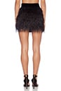 view 3 of 3 JUPE EN PLUMES in Black