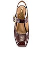 view 4 of 5 Jildie Sling Heel in French Burgundy