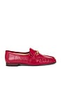 view 1 of 5 MOCASÍN LUCCA in Deep Scarlet