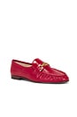 view 2 of 5 MOCASÍN LUCCA in Deep Scarlet