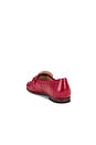 view 3 of 5 MOCASÍN LUCCA in Deep Scarlet