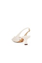 view 3 of 5 Bianka Sling Back in Nude & Modern Ivory