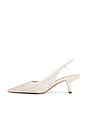 view 5 of 5 Bianka Sling Back in Nude & Modern Ivory