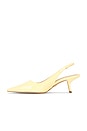 view 5 of 5 Bianka Sling Back Heel in Buttercup