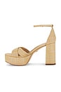 view 5 of 5 Jullian Platform Heel in Bleached Beechwood