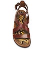 view 4 of 5 Delia Sandal in Burntbrandy