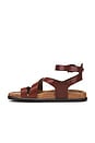 view 5 of 5 Delia Sandal in Burntbrandy