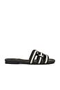 view 1 of 5 Bay Multi Sandal in Linen & Black