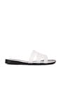 view 2 of 5 Bay Jelly Sandal in Clear & Black
