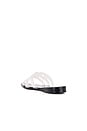view 4 of 5 Bay Jelly Sandal in Clear & Black