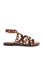 view 1 of 5 Gloria Sandal in Rich Cognac
