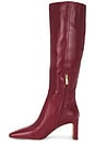 view 5 of 5 Sylvia Boot in Cabernet Red