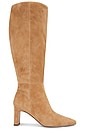 view 1 of 5 Sylvia Wide Calf Boot in Cyprus Tan