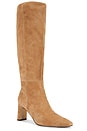 view 2 of 5 Sylvia Wide Calf Boot in Cyprus Tan