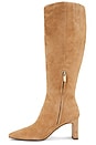 view 5 of 5 Sylvia Wide Calf Boot in Cyprus Tan