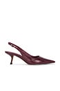 view 1 of 5 Bianka Sling Pump in French Merlot