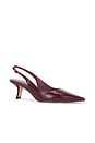 view 2 of 5 Bianka Sling Pump in French Merlot