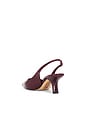 view 3 of 5 Bianka Sling Pump in French Merlot