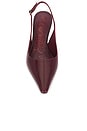 view 4 of 5 Bianka Sling Pump in French Merlot