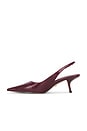 view 5 of 5 Bianka Sling Pump in French Merlot