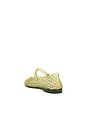 view 3 of 5 Michaela Jelly Flat in Pear Green