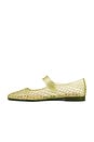 view 5 of 5 Michaela Jelly Flat in Pear Green
