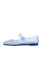view 5 of 5 Michaela Jelly Flat in Soft Blue