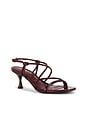 view 2 of 5 Riana Sandal in French Merlot