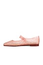 view 5 of 5 Michaela Jelly Flat in Pink Rosa