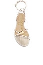 view 4 of 5 Ellina Braid Sandal in Ivory & Taupe Multi