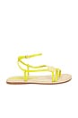 view 1 of 5 SANDALIA RILLIE in Dark Green Limon
