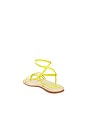 view 3 of 5 SANDALIA RILLIE in Dark Green Limon