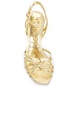 view 4 of 5 Lili Sandal in Amber Gold