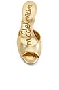 view 4 of 5 Jeanie Sandal in Amber Gold Se